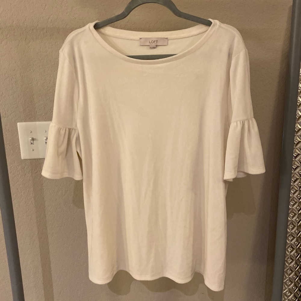 Loft velvet shirt